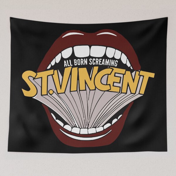 Item preview, All Born Screaming Mouth Black designed and sold by Jacqostermann.