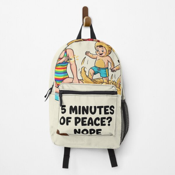 Item preview, 5 Minutes of Peace? Nope – Funny Beach Mom Life Design designed and sold by Sea Gem.