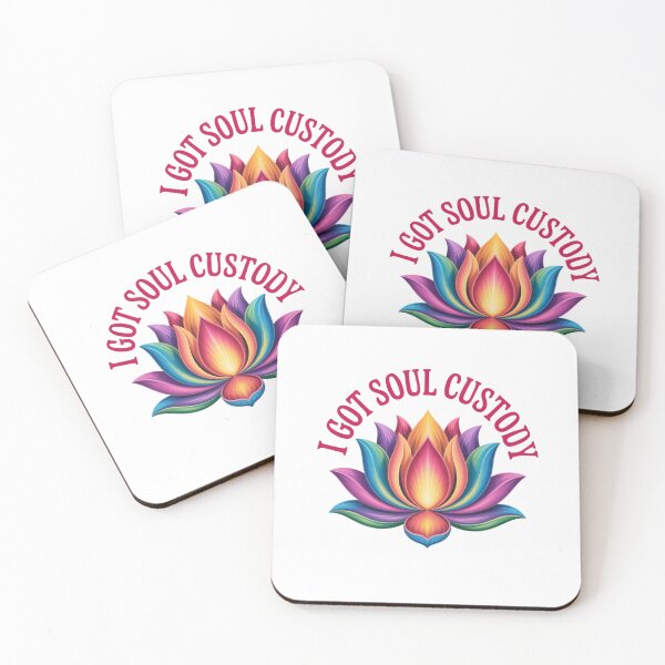 Item preview, I Got Soul Custody Lotus Funny Spiritual Healing  designed and sold by ZACK ART.