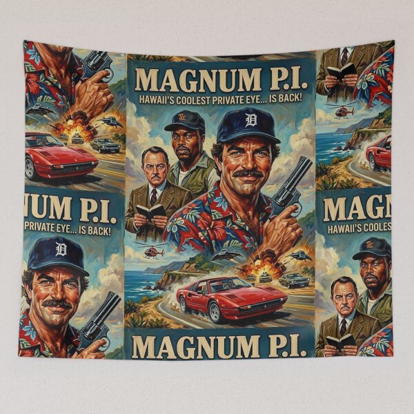 Item preview, Island Justice: A Magnum P.I. Tribute designed and sold by Art's Diner.