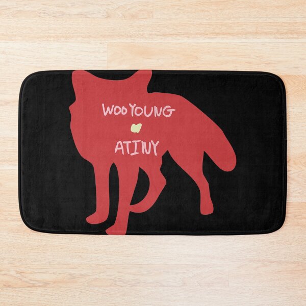 Item preview, ATEEZ Wooyoung Red Fox Mascot | K-Pop ATINY  designed and sold by Tokraz-art.