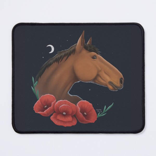 Item preview, Charley Fox Horse & Poppies designed and sold by CharleyFox.