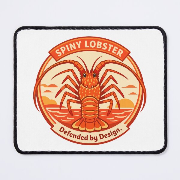Item preview, Spiny Lobster Ocean Defense designed and sold by WildlifeInc.