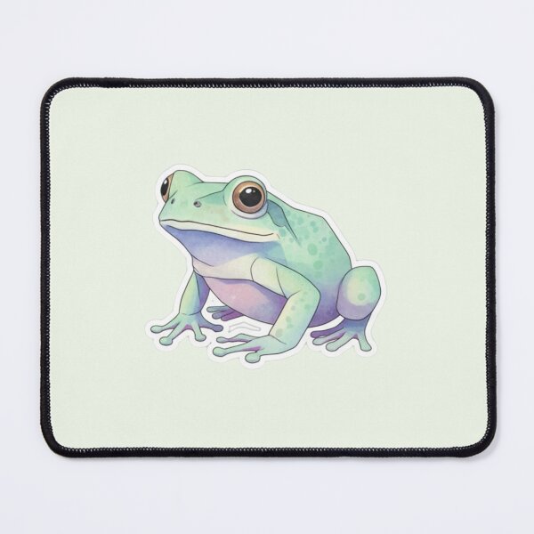 Item preview, Mint Green Frog – Pond Frog Sticker for Birthday Gift designed and sold by bsbd-action.
