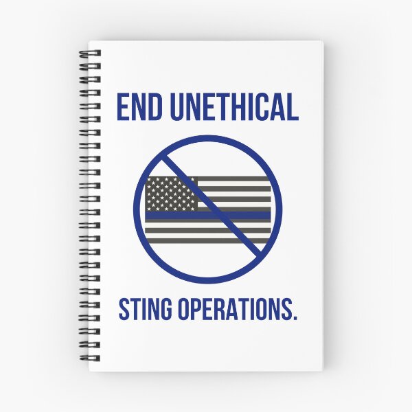 Item preview, End unethical sting operations. designed and sold by Rachel the Artist .