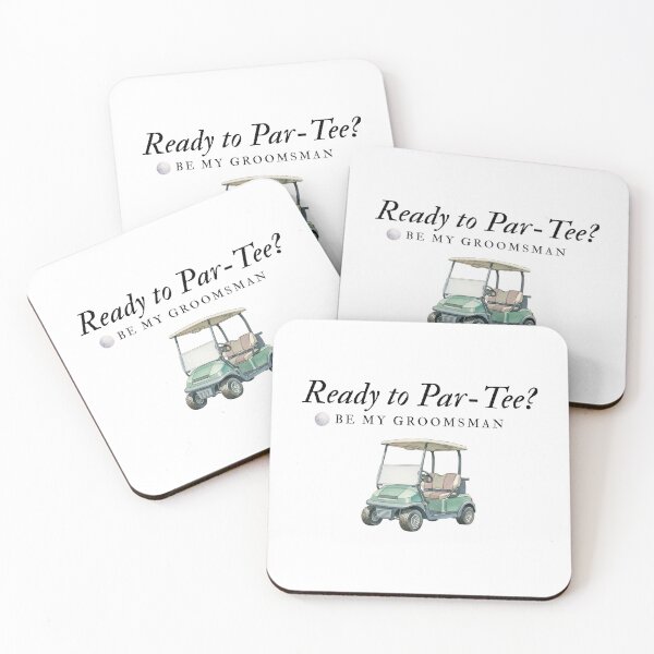 Item preview, Will You Be My Groomsman Golf Theme designed and sold by omwvisual.
