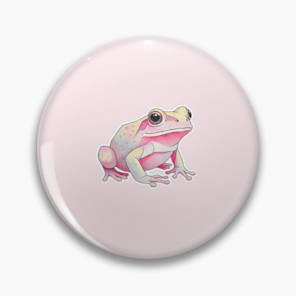 Item preview, Vibrant Sunset Frog – Red-Tone Frog Sticker for Art Students designed and sold by bsbd-action.