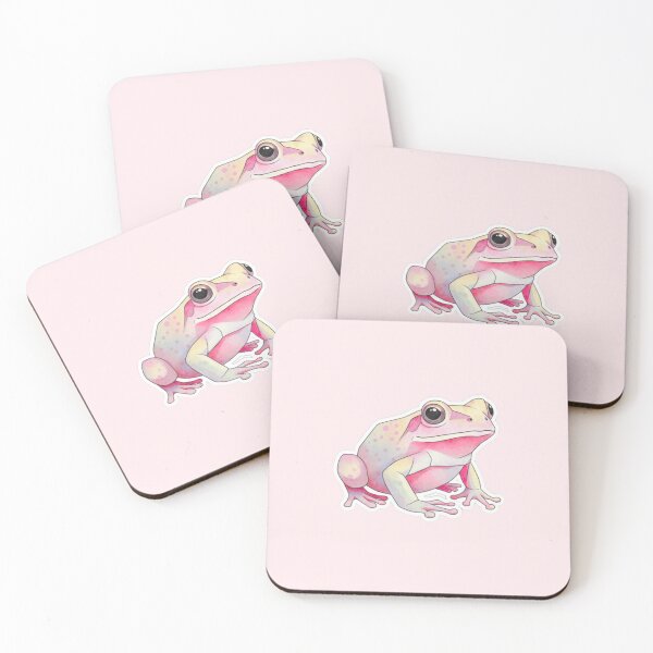 Item preview, Vibrant Sunset Frog – Red-Tone Frog Sticker for Art Students designed and sold by bsbd-action.
