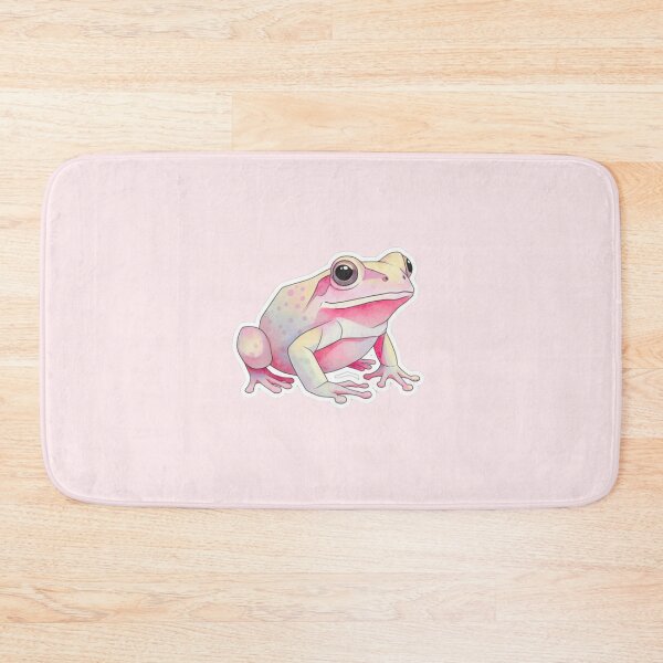 Item preview, Vibrant Sunset Frog – Red-Tone Frog Sticker for Art Students designed and sold by bsbd-action.
