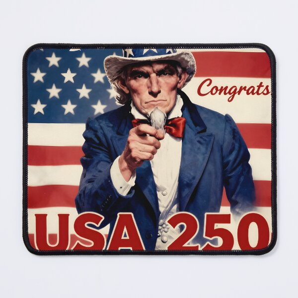 Item preview, USA 250 Uncle Sam Congrats! Historic Anniversary Celebration designed and sold by DW-AiRT.