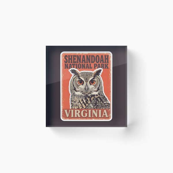 Item preview, A Vintage Travel Art of the Shenandoah National Park - Virginia  designed and sold by GoodOldVintage.