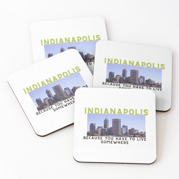 Item preview, Indianapolis: Because You Have To Live Somewhere V2 designed and sold by queerspaceboy.