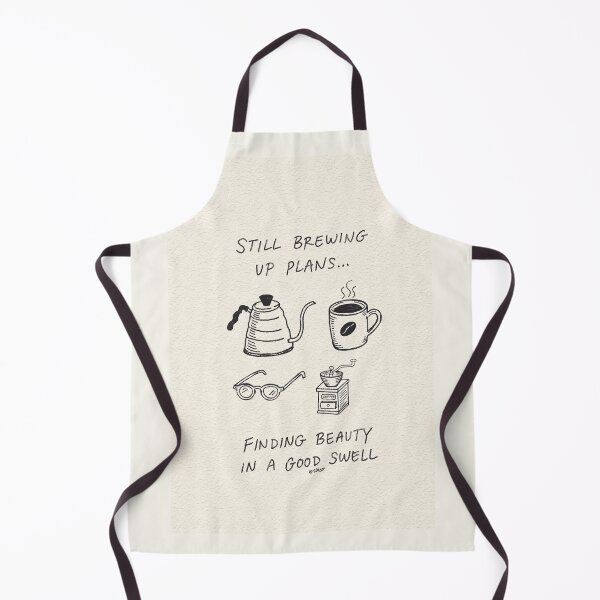 Item preview, Still Brewing Up Plans - Coffee & Creative Inspiration Illustration designed and sold by spotia.