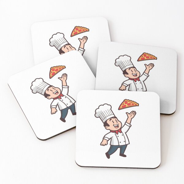 Item preview, Chef Tossing Pizza Italian Culinary Cook Sticker designed and sold by NeonNerdStudio.