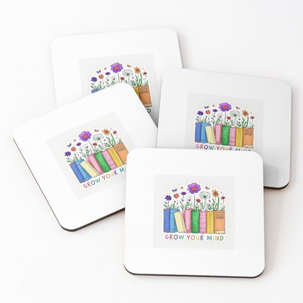 Item preview, GROW YOUR MIND BOOKS DESIGN designed and sold by ARTparsdise.