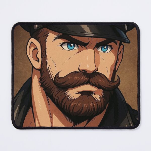 Item preview, Gay Retro Anime Vintage Leather Biker Colorsplash Tom of Finland Tribute Leather Pride Graphic Design designed and sold by ItsAKinkThing.