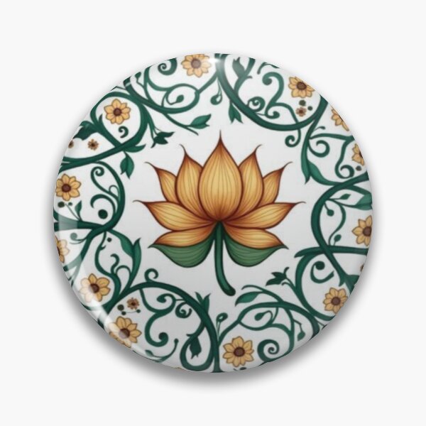 Item preview, Floral lotus mandala art designed and sold by NivyasArtistry.