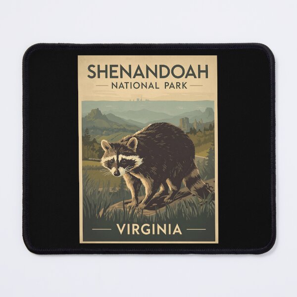 Item preview, A Vintage Travel Art of the Shenandoah National Park - Virginia  designed and sold by GoodOldVintage.