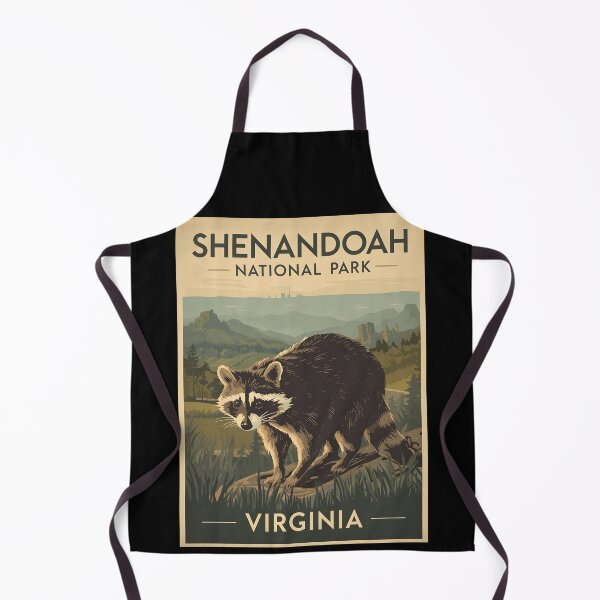 Item preview, A Vintage Travel Art of the Shenandoah National Park - Virginia  designed and sold by GoodOldVintage.