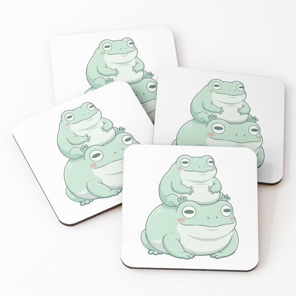 Item preview, Zero Personal Space Stacked White's Tree Frogs designed and sold by Petzzz.