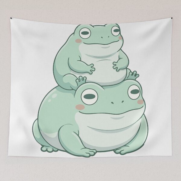 Item preview, Zero Personal Space Stacked White's Tree Frogs designed and sold by Petzzz.