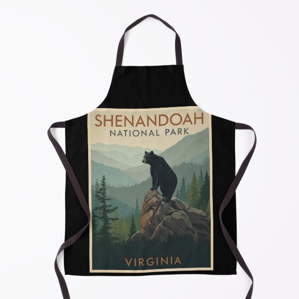 Item preview, A Vintage Travel Art of the Shenandoah National Park - Virginia  designed and sold by GoodOldVintage.