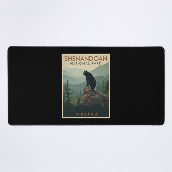 Item preview, A Vintage Travel Art of the Shenandoah National Park - Virginia  designed and sold by GoodOldVintage.