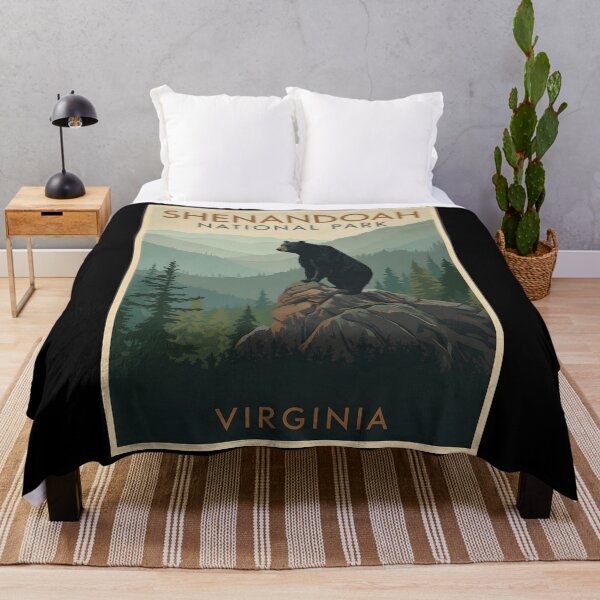 Item preview, A Vintage Travel Art of the Shenandoah National Park - Virginia  designed and sold by GoodOldVintage.
