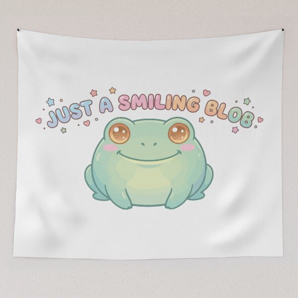 Item preview, Just A Smiling Blob Happy White's Tree Frog designed and sold by Petzzz.