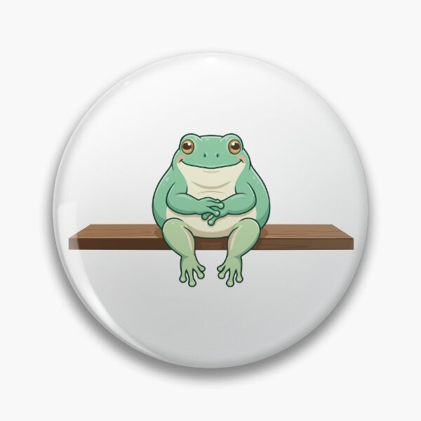 Item preview, Sitting Politely Dumpy White's Tree Frog designed and sold by Petzzz.