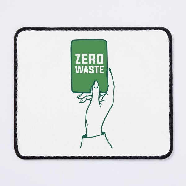 Item preview, Zero waste - green card designed and sold by Wolagno.