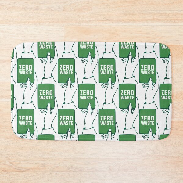 Item preview, Zero waste - green card designed and sold by Wolagno.