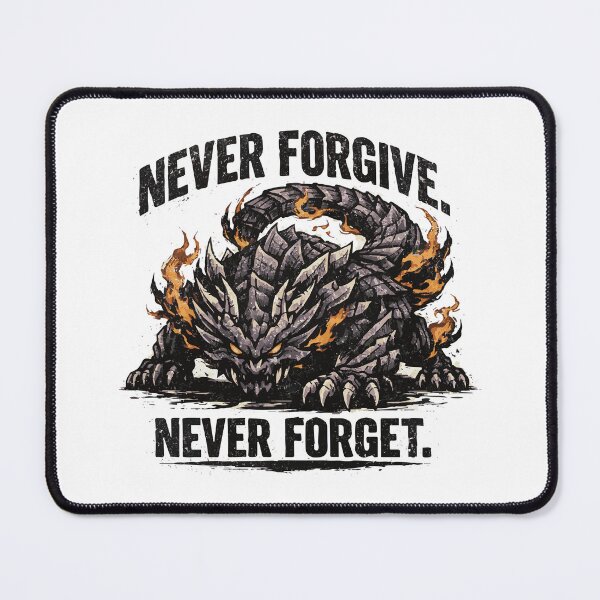 Item preview, Magnamalo Fan Art – Never Forgive Never Forget designed and sold by furrydrool.