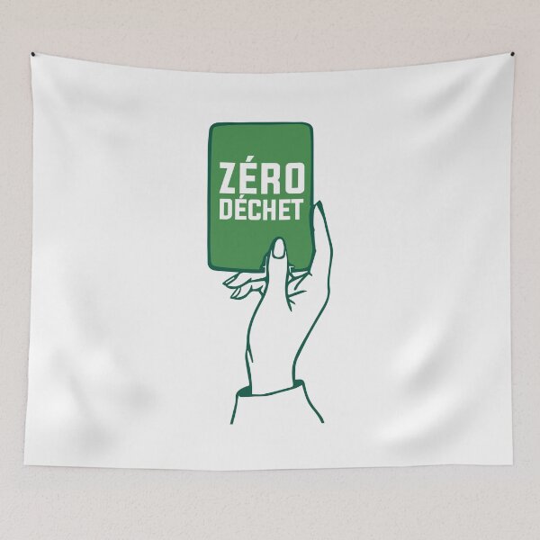 Item preview, Zero waste - green card designed and sold by Wolagno.