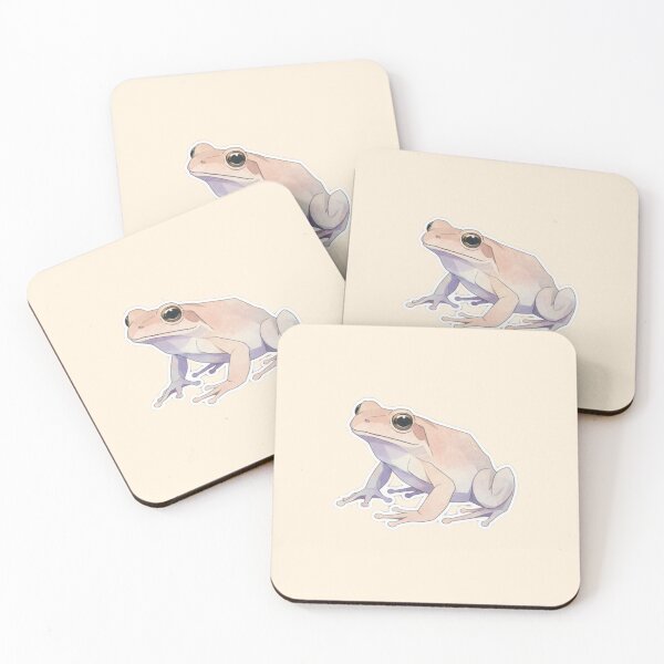 Item preview, Minimalist Cream Frog – Sand Frog Sticker for Home Decor designed and sold by bsbd-action.