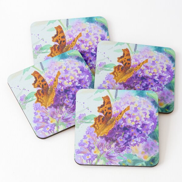 Item preview, Comma butterfly on lavender  designed and sold by Hidden Relic Muse.