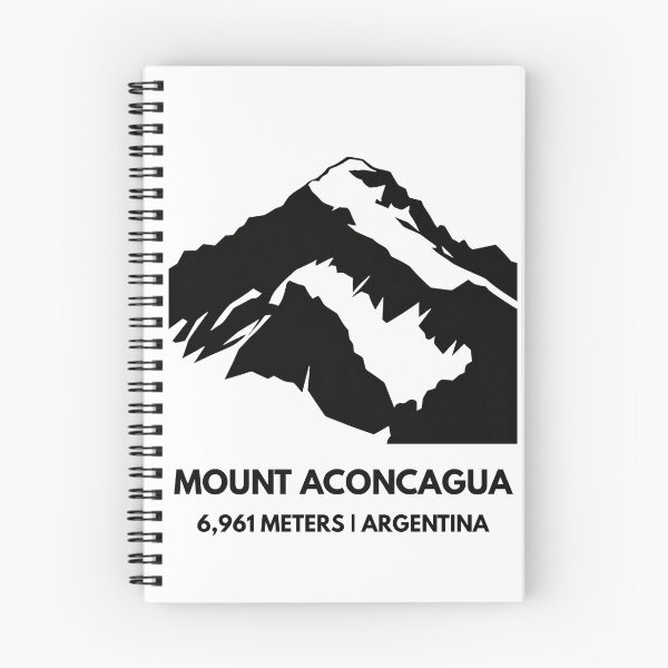 Item preview, Aconcagua Summit - Sentinel of Stone Minimalist Silhouette designed and sold by Path&Peak.