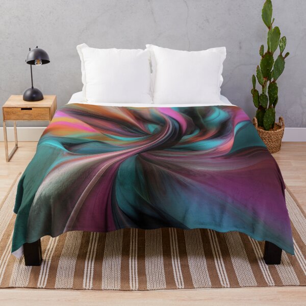 Item preview, Swirl silk scarf designed and sold by LioTou.