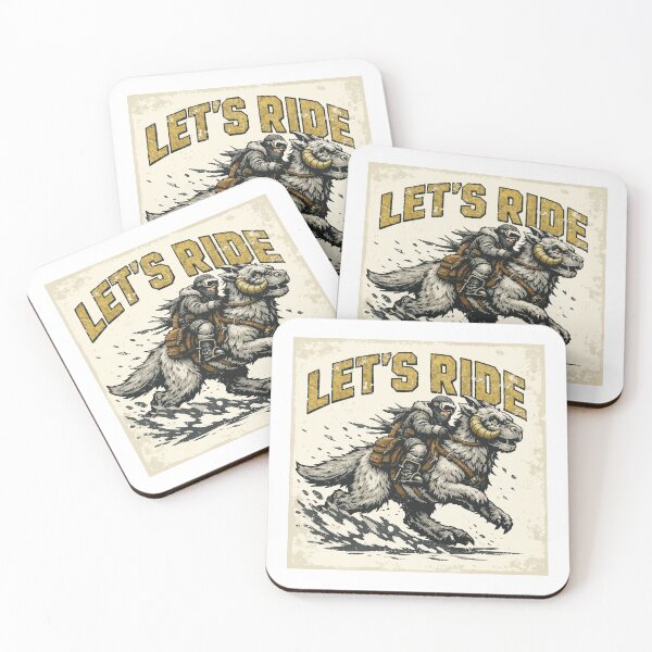 Item preview, Tauntaun Rider Fan Art – Let's Ride designed and sold by furrydrool.