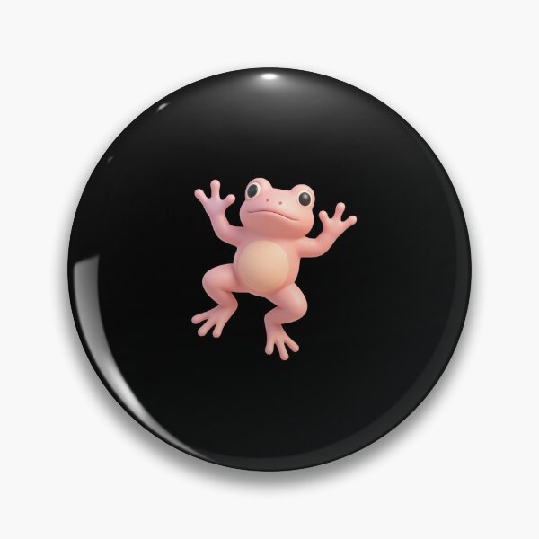 Item preview, Kawaii 3D Frog – Toy Frog Sticker for Kids and Collectors designed and sold by bsbd-action.