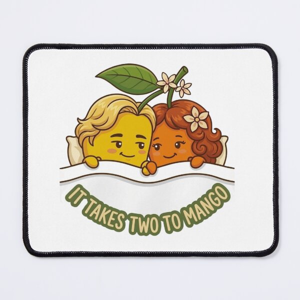 Item preview, It Takes Two To Mango designed and sold by PunnyStickers562.