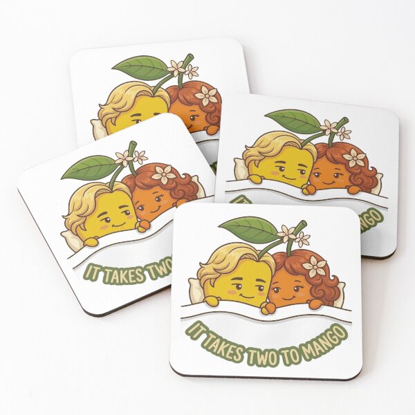 Item preview, It Takes Two To Mango designed and sold by PunnyStickers562.