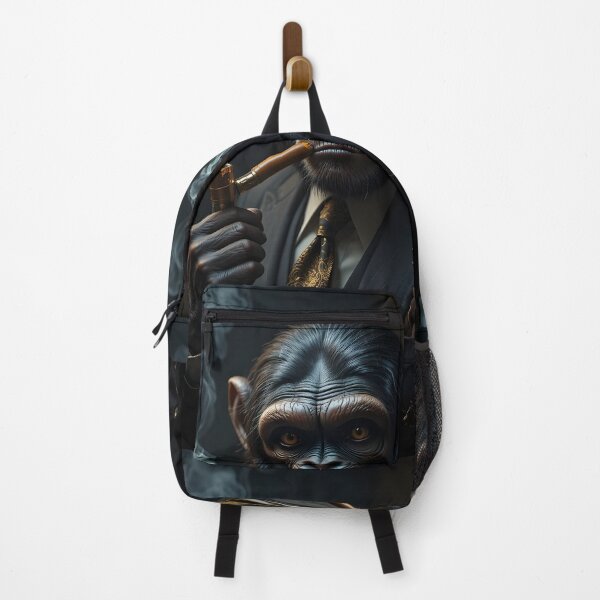 Item preview, Gangster Chimp ?? | Luxury Mafia Vibes | AI Cinematic Art designed and sold by LoriaTheFashion.