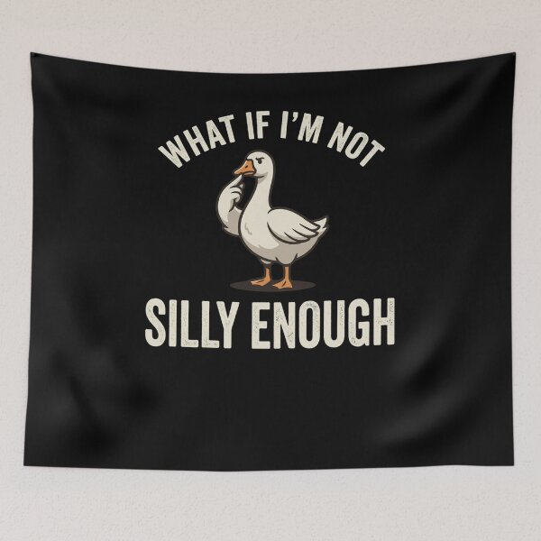 Item preview, Pondering Goose Not Silly Enough Humor designed and sold by snowry.