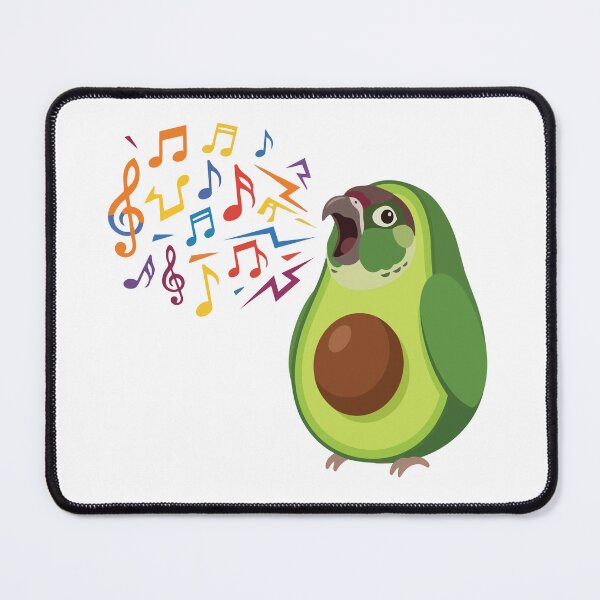 Item preview, The Screaming Avocado Funny Green Cheek Conure designed and sold by Petzzz.