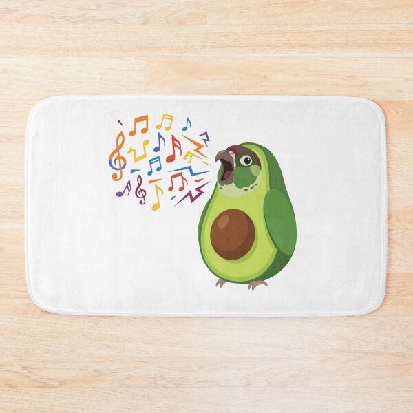Item preview, The Screaming Avocado Funny Green Cheek Conure designed and sold by Petzzz.