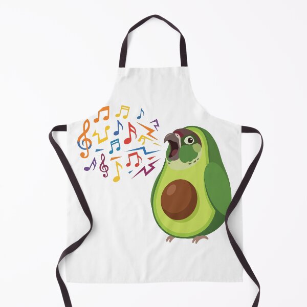 Item preview, The Screaming Avocado Funny Green Cheek Conure designed and sold by Petzzz.