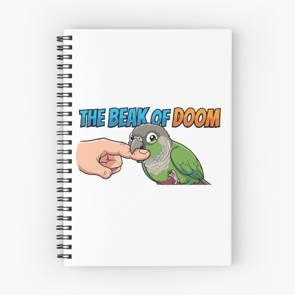 Item preview, The Beak Of Doom Funny Green Cheek Conure Biting designed and sold by Petzzz.