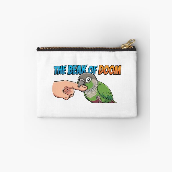 Item preview, The Beak Of Doom Funny Green Cheek Conure Biting designed and sold by Petzzz.