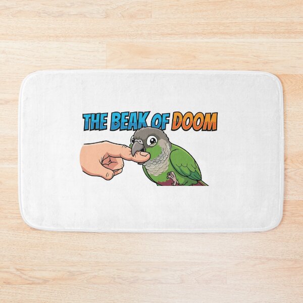 Item preview, The Beak Of Doom Funny Green Cheek Conure Biting designed and sold by Petzzz.